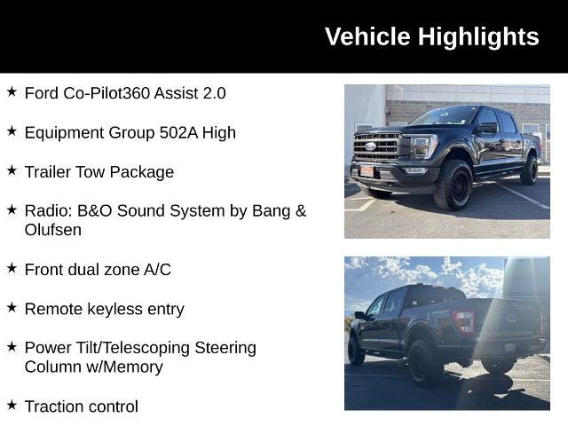 Certified 2023 Ford F150 Lariat w/ Equipment Group 502A High AWD/4WD image 7
