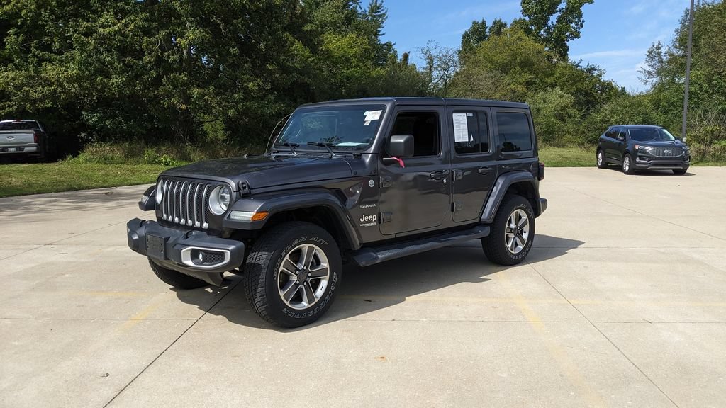Used 2019 Jeep Wrangler Unlimited Sahara w/ Uconnect 4C Nav & Sound Group AWD/4WD image 7