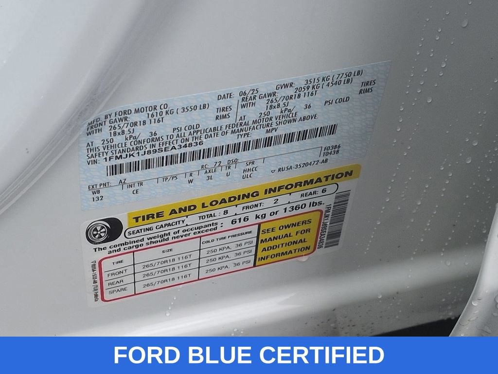 Certified 2025 Ford Expedition Max Active AWD/4WD image 34