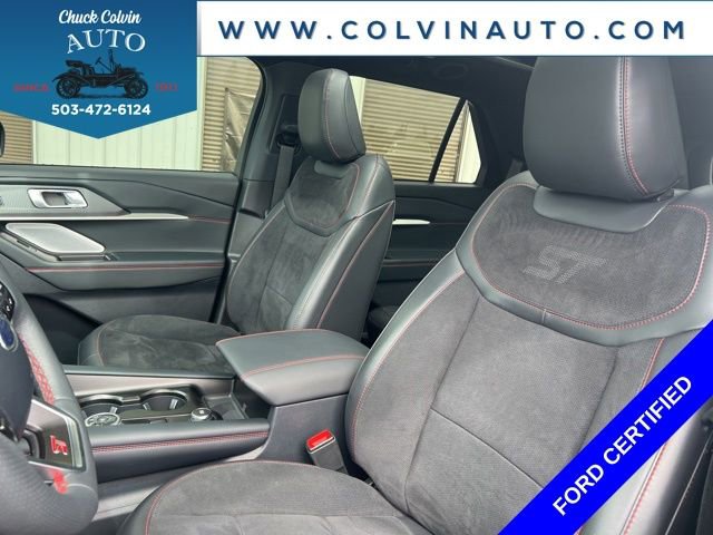 Certified 2025 Ford Explorer ST w/ Sun And Sound Package AWD/4WD image 16