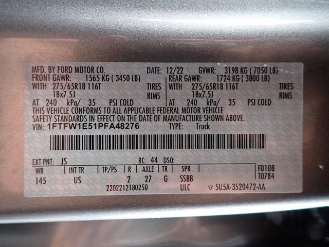 Certified 2023 Ford F150 XLT w/ Equipment Group 302A High image 23