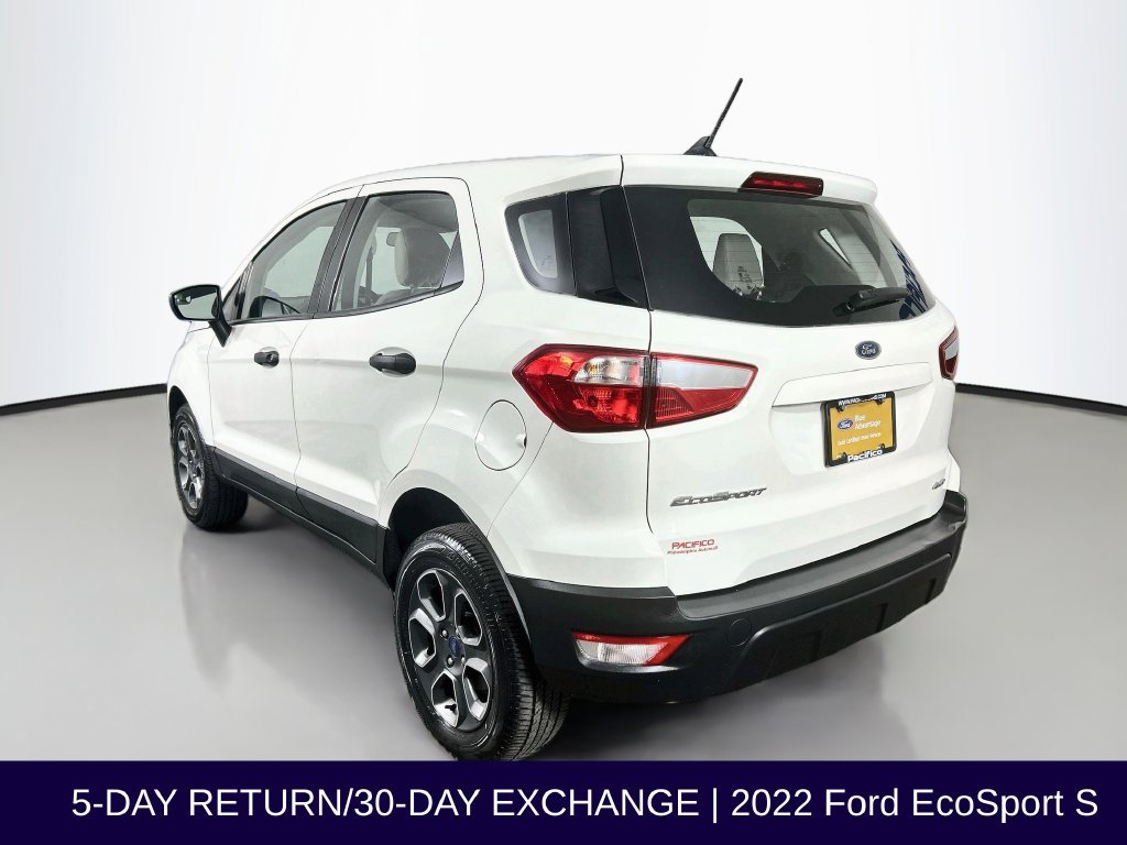 Certified 2022 Ford EcoSport S AWD/4WD image 6