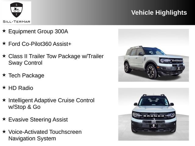 Certified 2023 Ford Bronco Sport Outer Banks w/ Tech Package image 8
