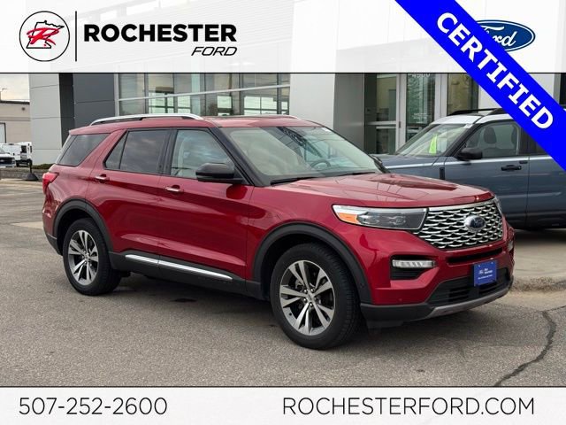 Certified 2020 Ford Explorer Platinum w/ Premium Technology Package AWD/4WD image 5