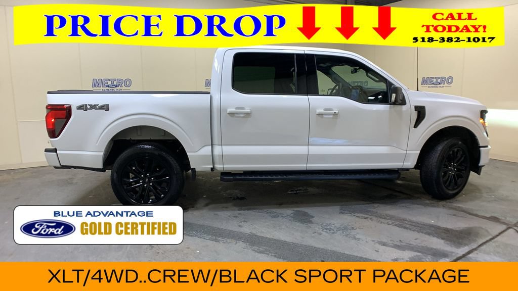Certified 2025 Ford F150 XLT w/ Equipment Group 302A MID AWD/4WD image 2