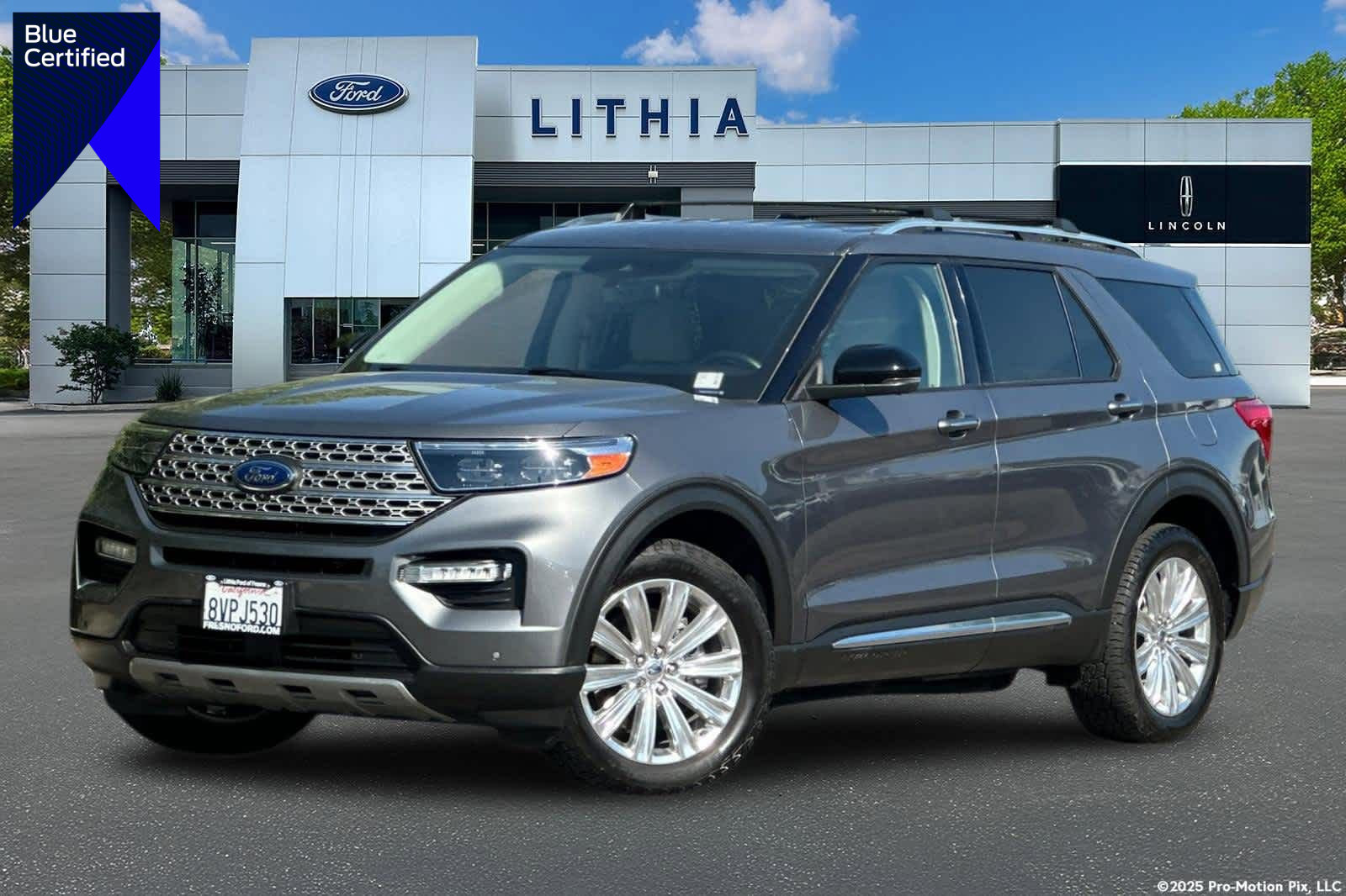 Certified 2021 Ford Explorer Limited w/ Hybrid Equipment Group 310A image 1