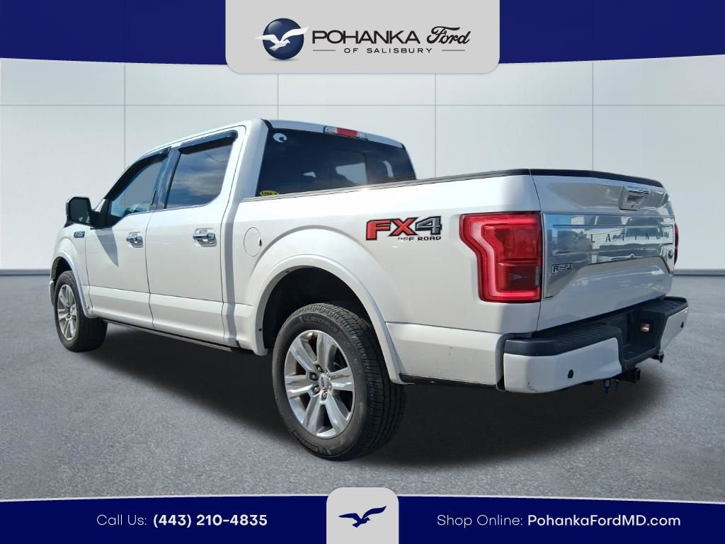 Certified 2017 Ford F150 Platinum w/ Equipment Group 701A Luxury AWD/4WD image 7
