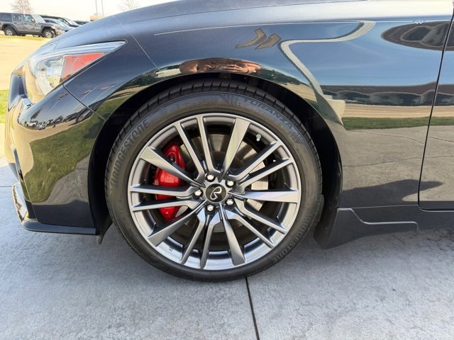 Used 2024 INFINITI Q50 Red Sport 400 w/ Black Opal Edition image 7