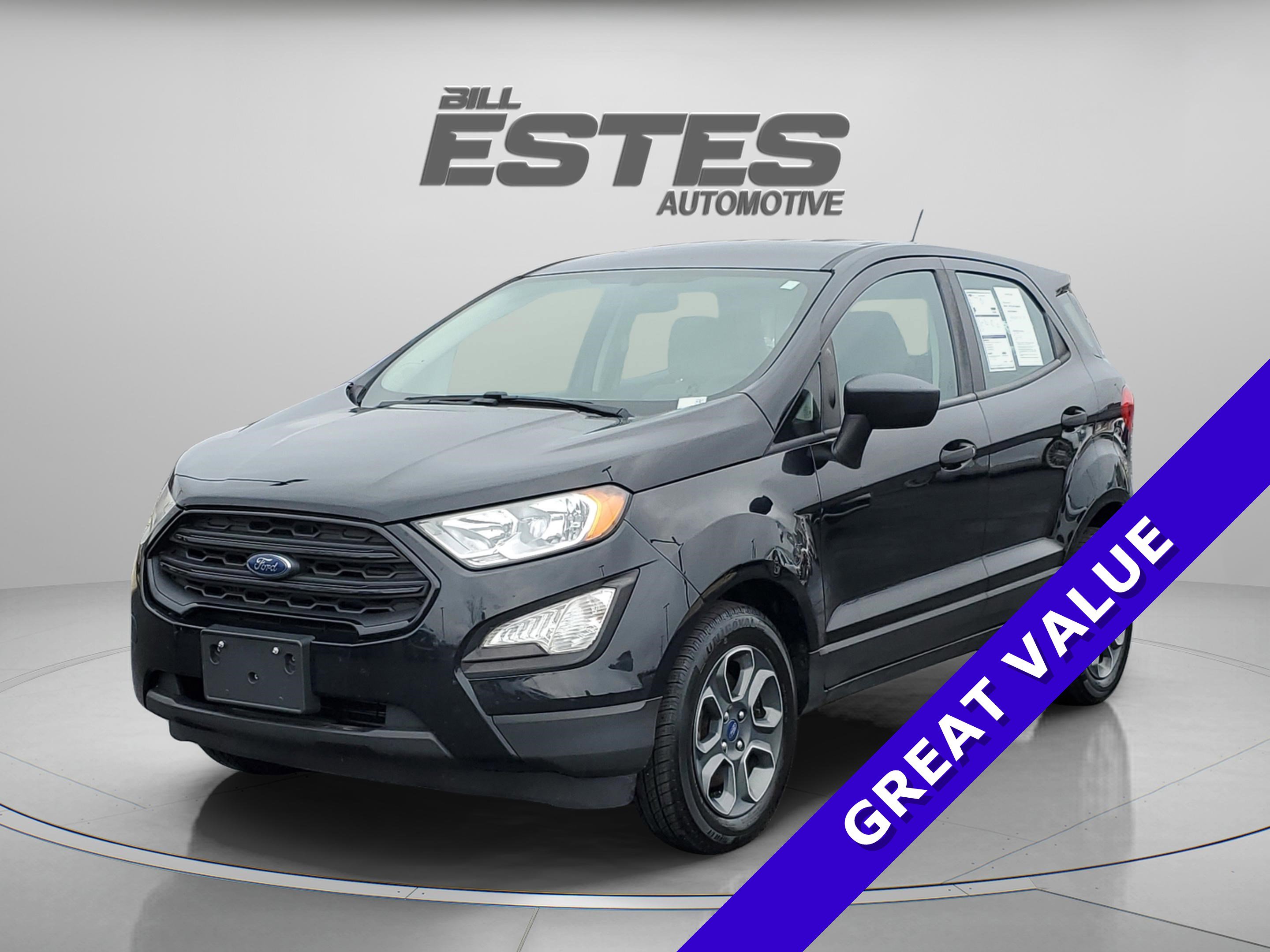 Certified 2020 Ford EcoSport S