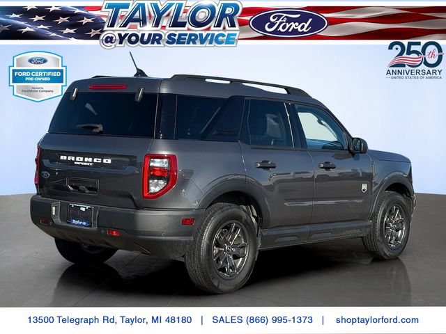 Certified 2023 Ford Bronco Sport Big Bend w/ Convenience Package AWD/4WD image 3