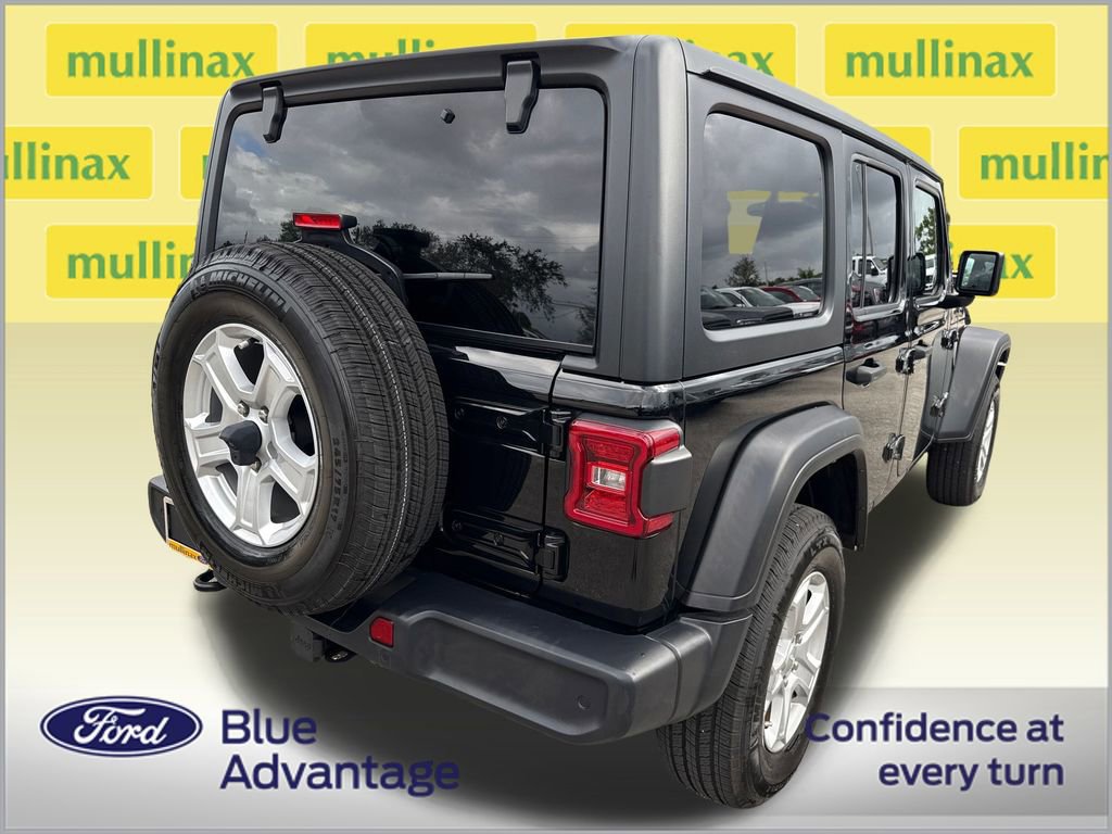 Used 2021 Jeep Wrangler Unlimited Sport image 3