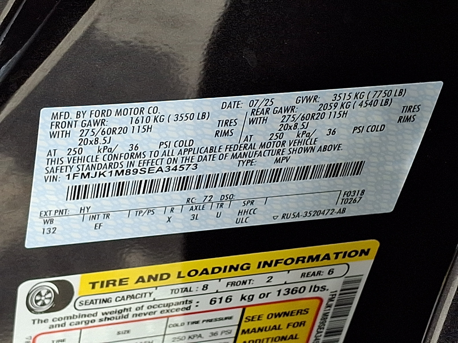 Certified 2025 Ford Expedition Max Platinum AWD/4WD image 30