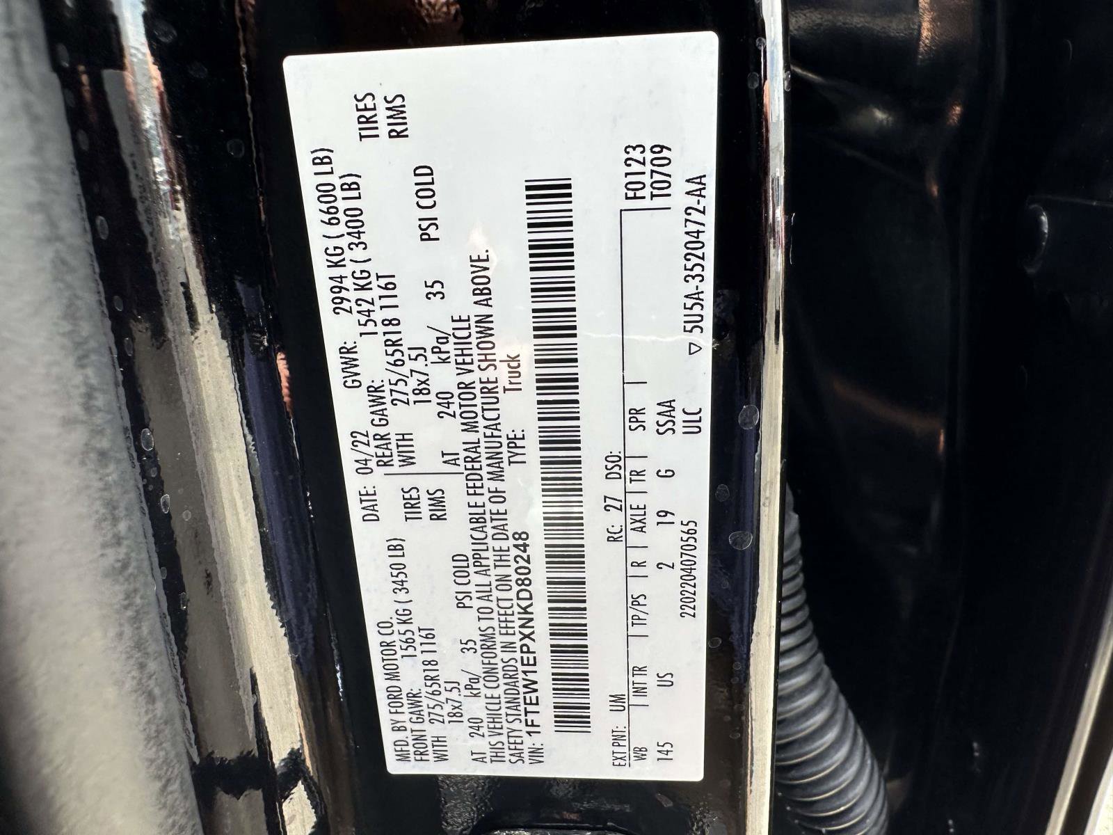 Certified 2022 Ford F150 XLT w/ Equipment Group 302A High AWD/4WD image 29