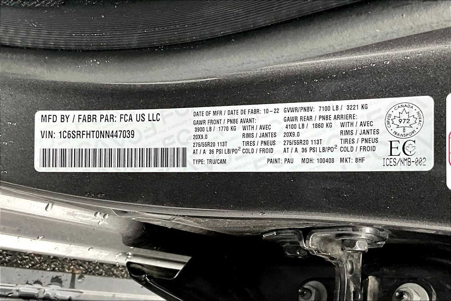 Used 2022 RAM 1500 Limited image 66