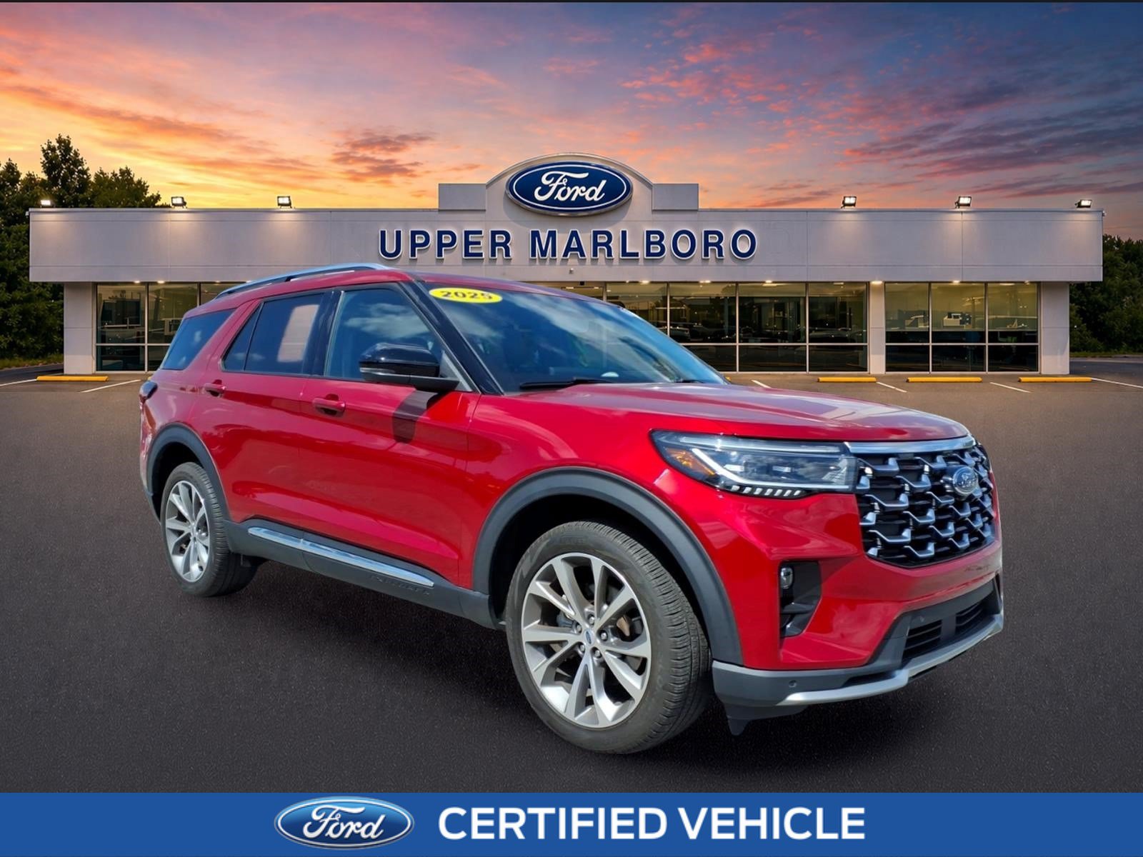 Certified 2025 Ford Explorer Platinum w/ Ultimate Package