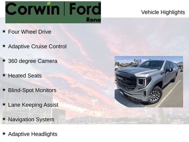 Used 2023 GMC Sierra 1500 AT4 w/ AT4 Preferred Package AWD/4WD image 8