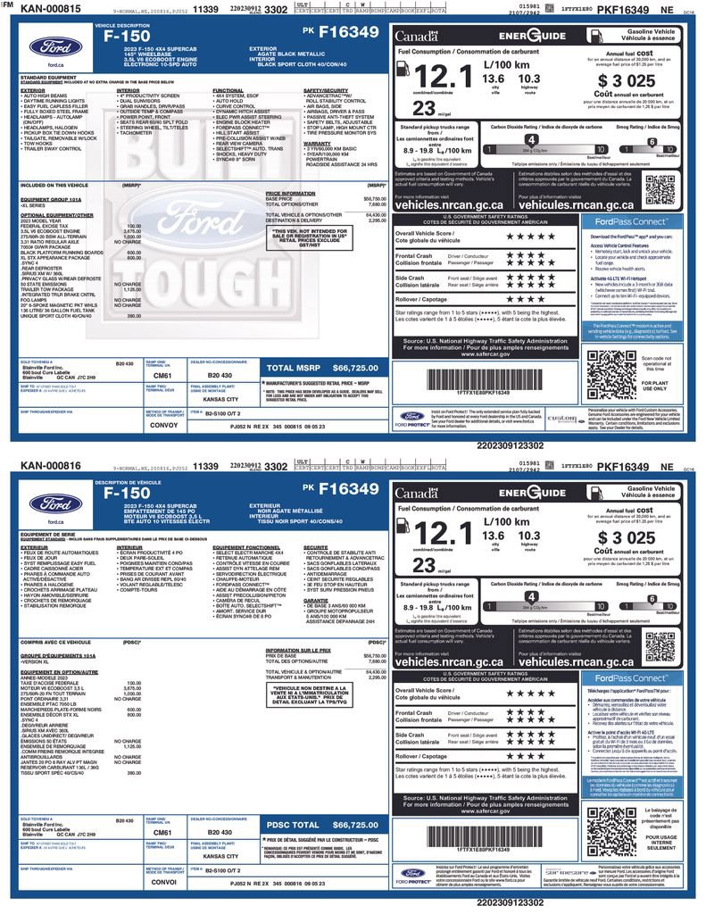 Certified 2023 Ford F150 XL w/ Trailer Tow Package AWD/4WD image 5