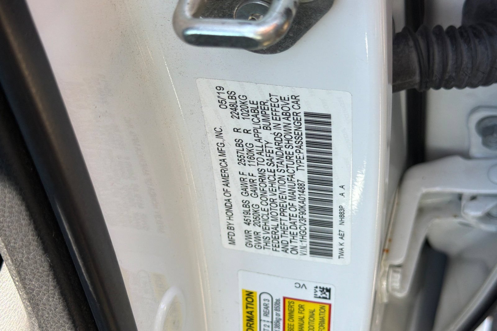 Used 2019 Honda Accord Touring image 31