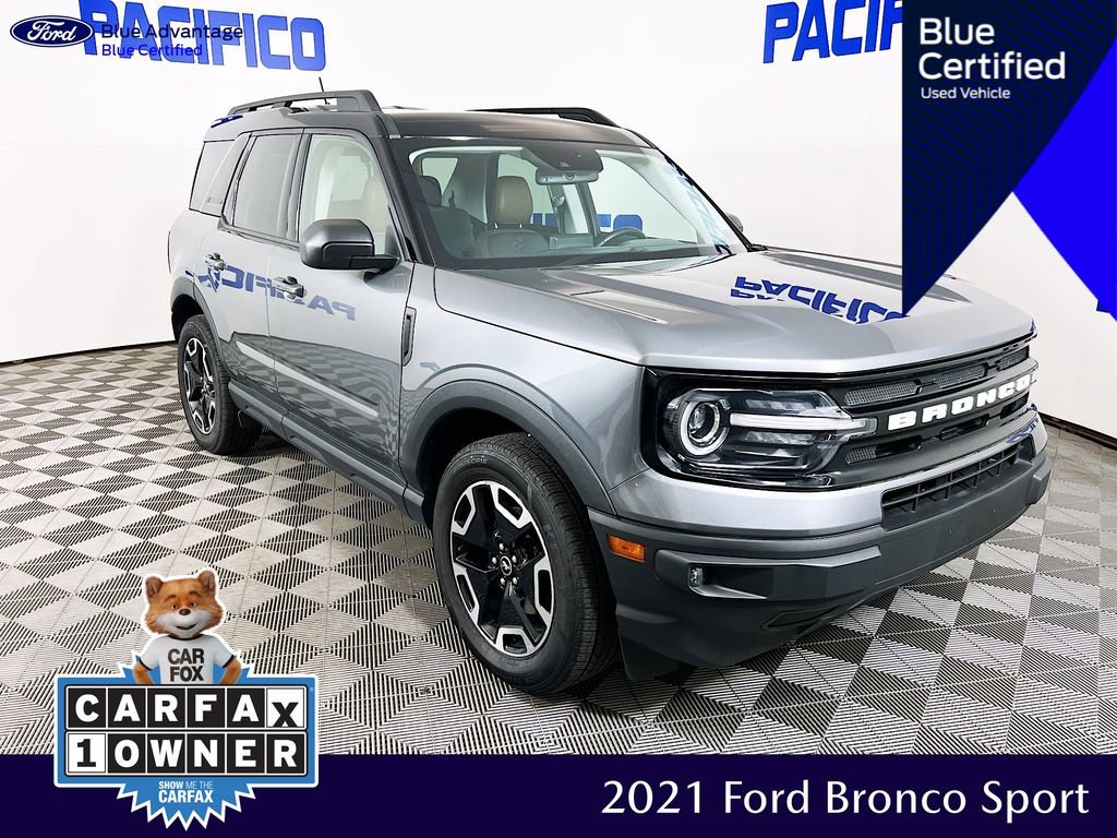 Certified 2021 Ford Bronco Sport Outer Banks AWD/4WD video 1