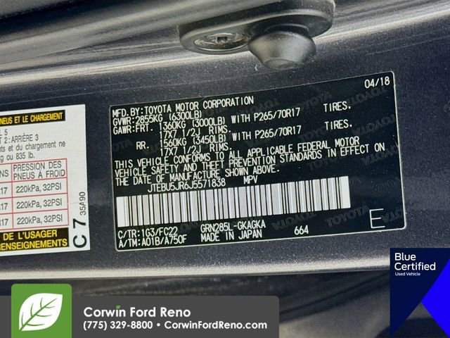 Used 2018 Toyota 4Runner TRD Off-Road image 34