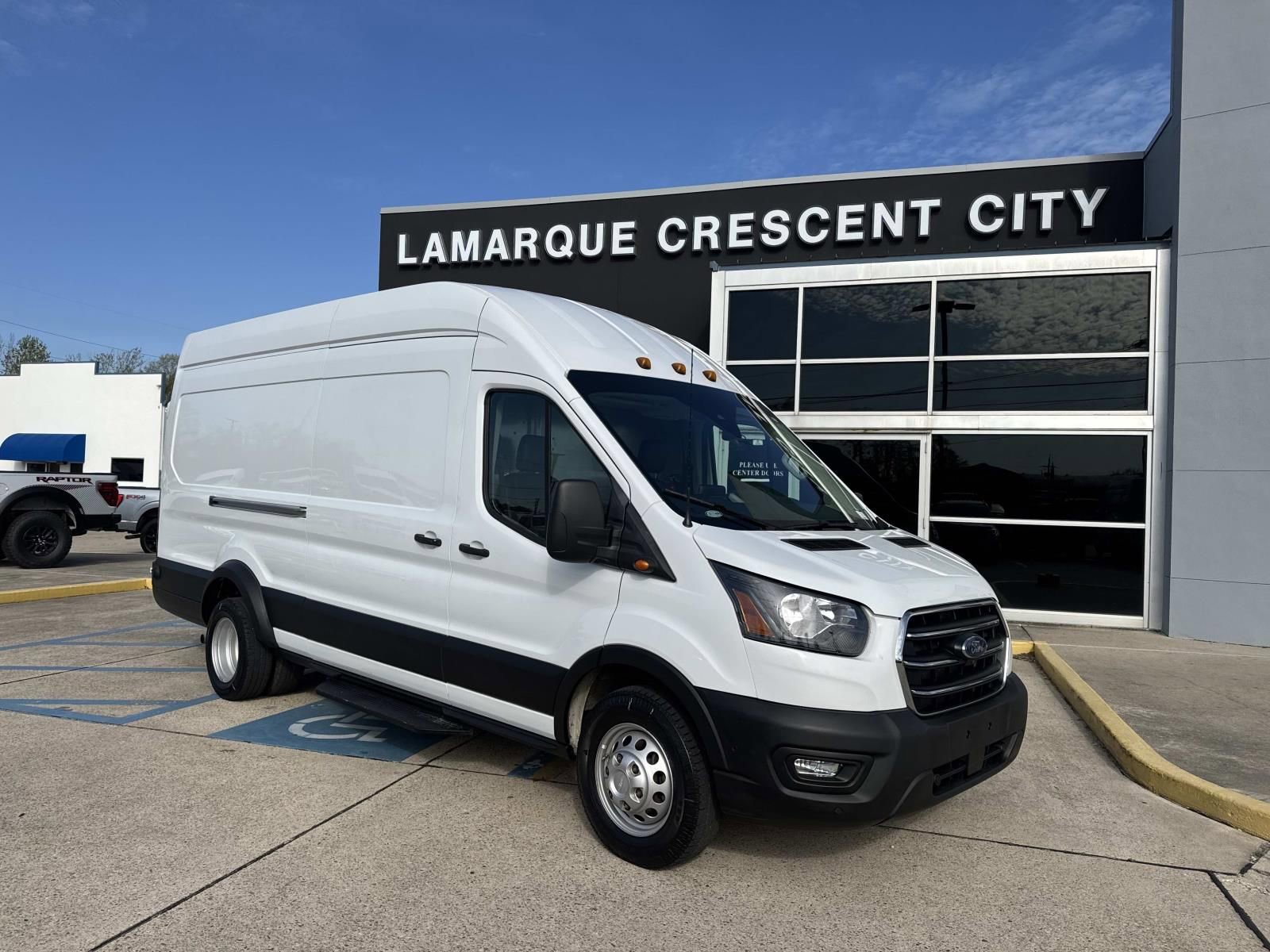 Certified 2020 Ford Transit 350 148 High Roof Extended DRW w/ Upfitter Package RWD image 1