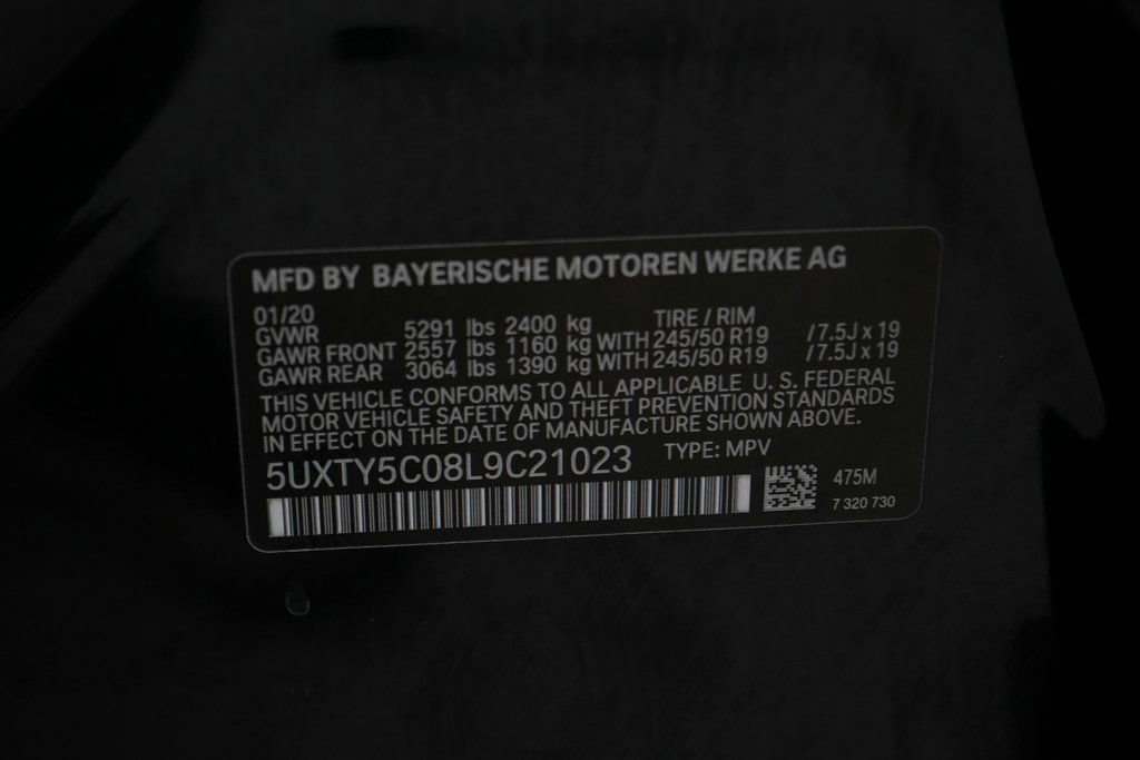 Used 2020 BMW X3 xDrive30i w/ Convenience Package image 28