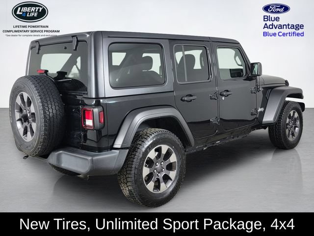 Used 2021 Jeep Wrangler Unlimited Sport AWD/4WD image 3