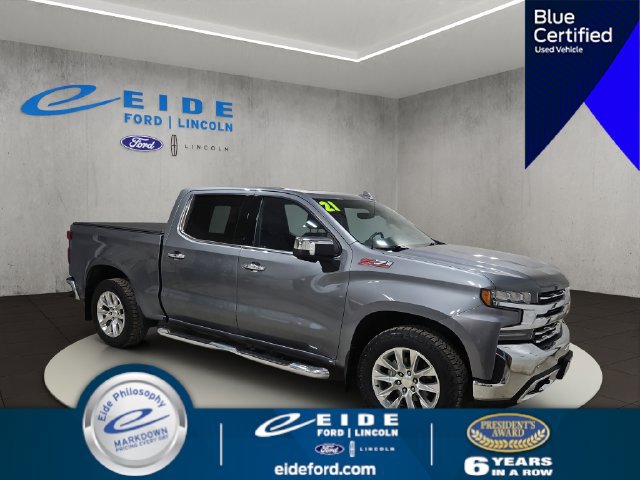 Used 2021 Chevrolet Silverado 1500 LTZ w/ LTZ Premium Package AWD/4WD image 1
