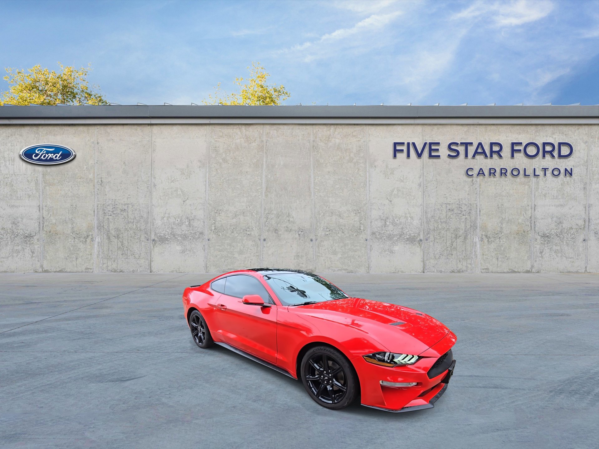 Certified 2020 Ford Mustang Premium w/ Black Accent Package RWD image 8