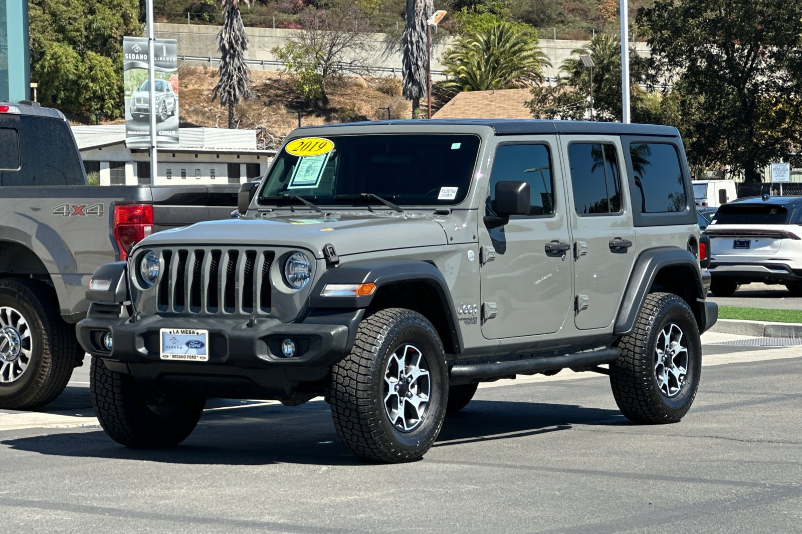 Used 2019 Jeep Wrangler Unlimited Sport S AWD/4WD image 7