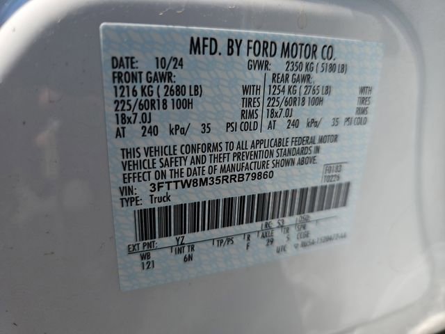 Certified 2024 Ford Maverick Lariat FWD image 33