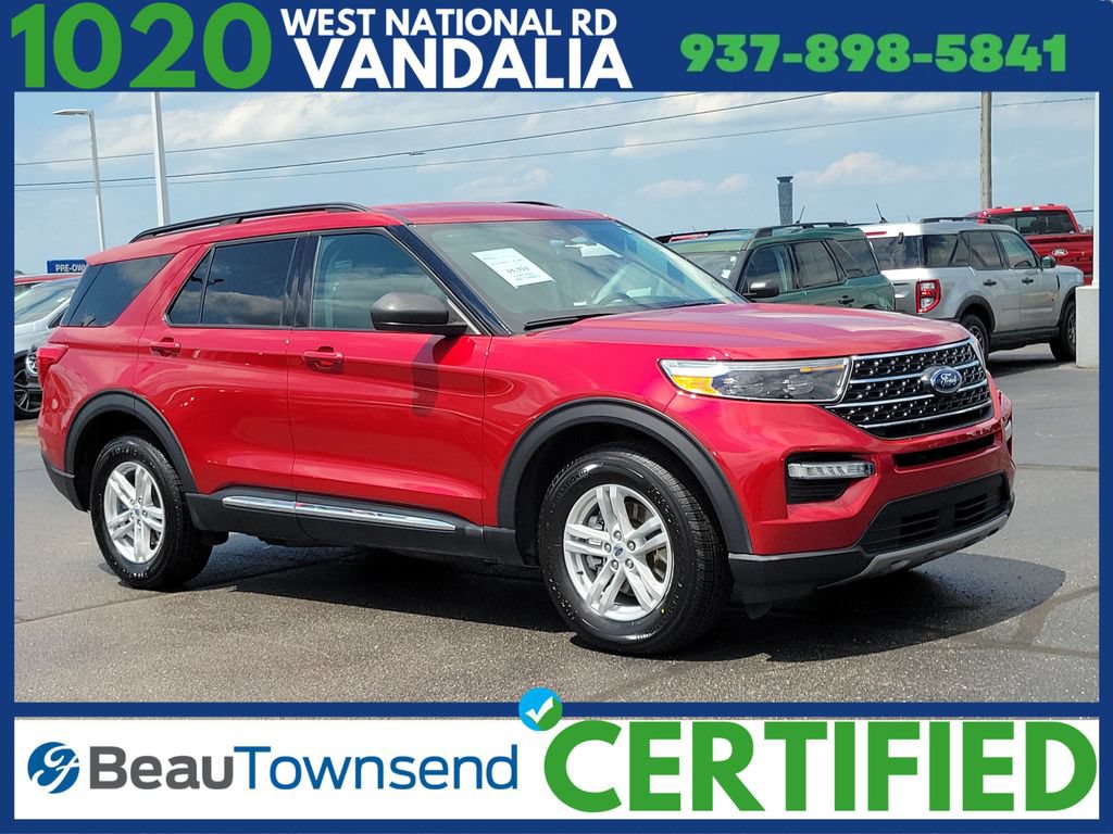 Certified 2023 Ford Explorer XLT w/ Equipment Group 202A