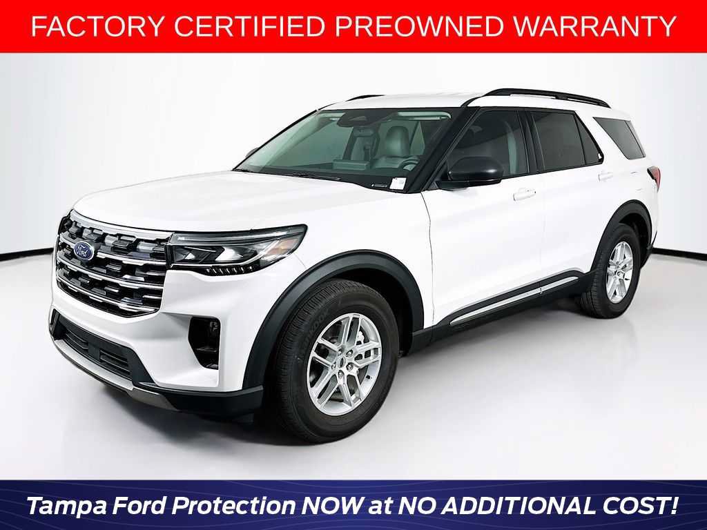 Certified 2025 Ford Explorer Active w/ Active Comfort Package RWD image 1