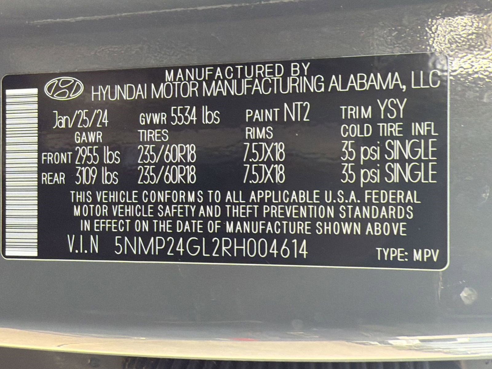 Used 2024 Hyundai Santa Fe SEL FWD image 21