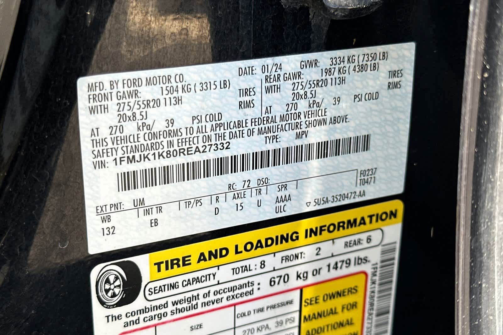 Certified 2024 Ford Expedition Max Limited image 32