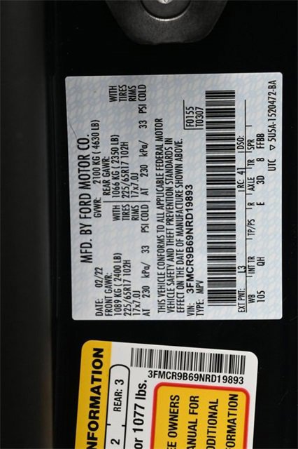 Certified 2022 Ford Bronco Sport Big Bend w/ Convenience Package image 53