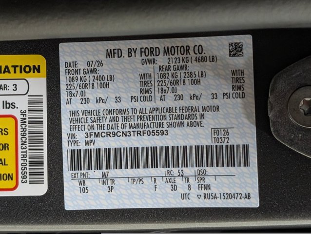 Certified 2026 Ford Bronco Sport Outer Banks w/ Outer Banks Tech Package+ AWD/4WD image 24