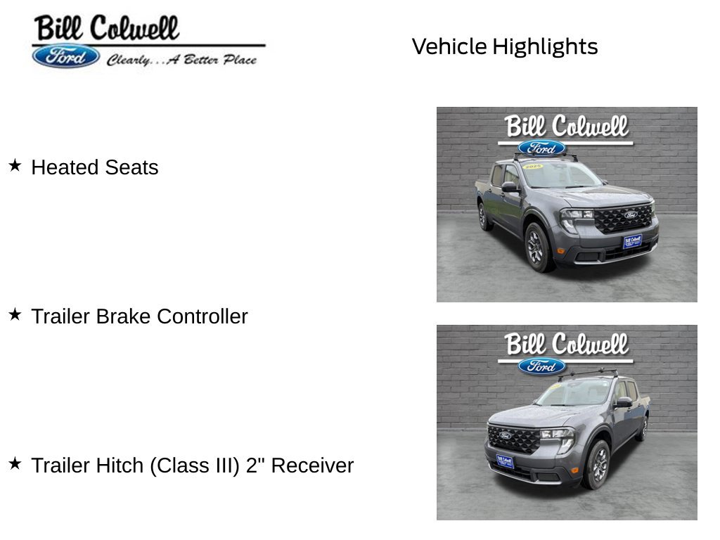Certified 2025 Ford Maverick XLT w/ Equipment Group 301A AWD/4WD image 23