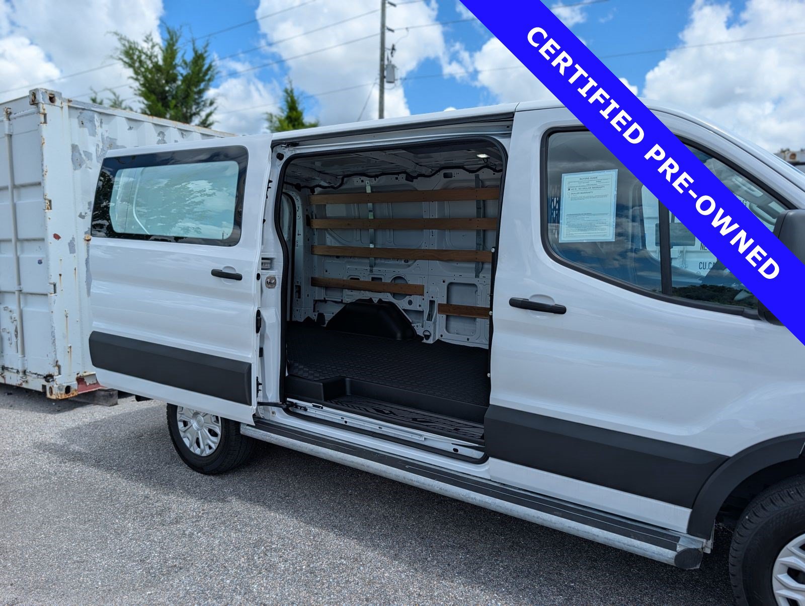 Certified 2025 Ford Transit 250 Low Roof w/ Exterior Upgrade Package RWD image 16