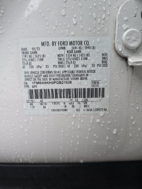 Certified 2023 Ford Explorer ST-Line AWD/4WD image 26