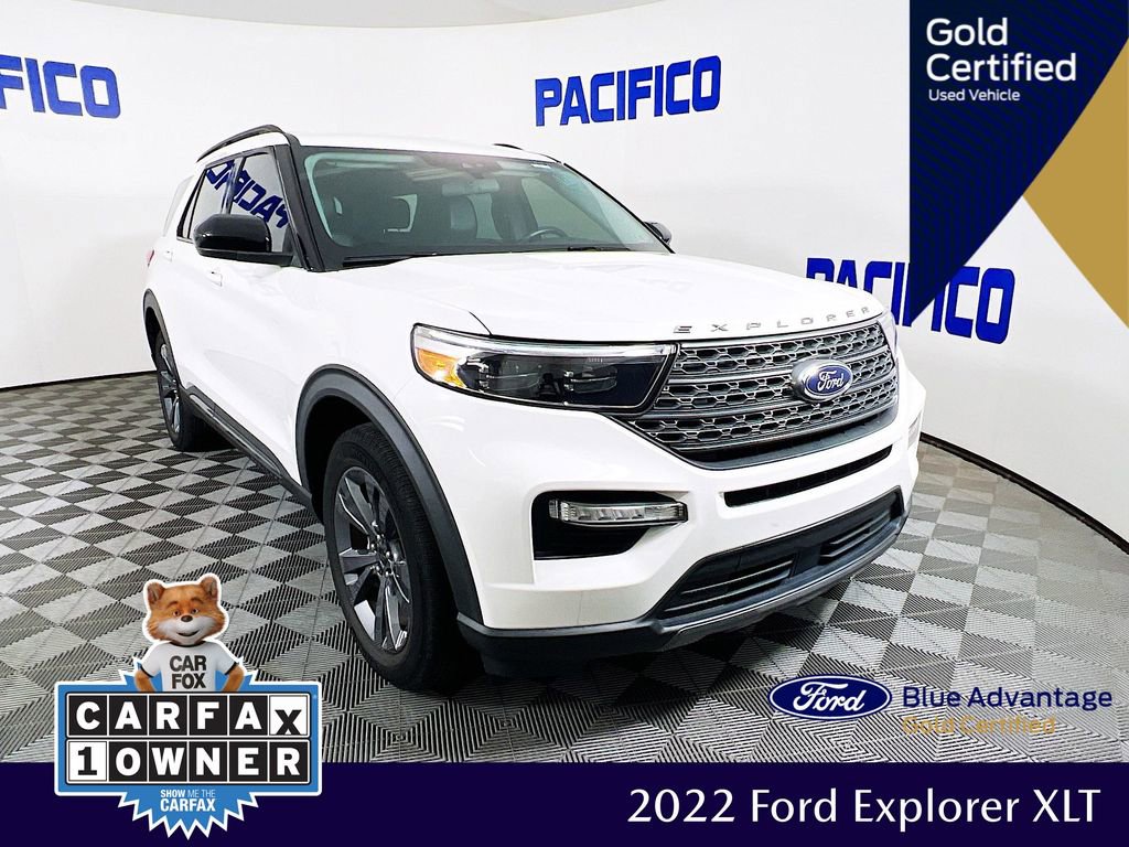 Certified 2022 Ford Explorer XLT w/ Equipment Group 202A