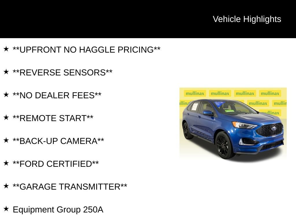 Certified 2022 Ford Edge ST-Line image 12