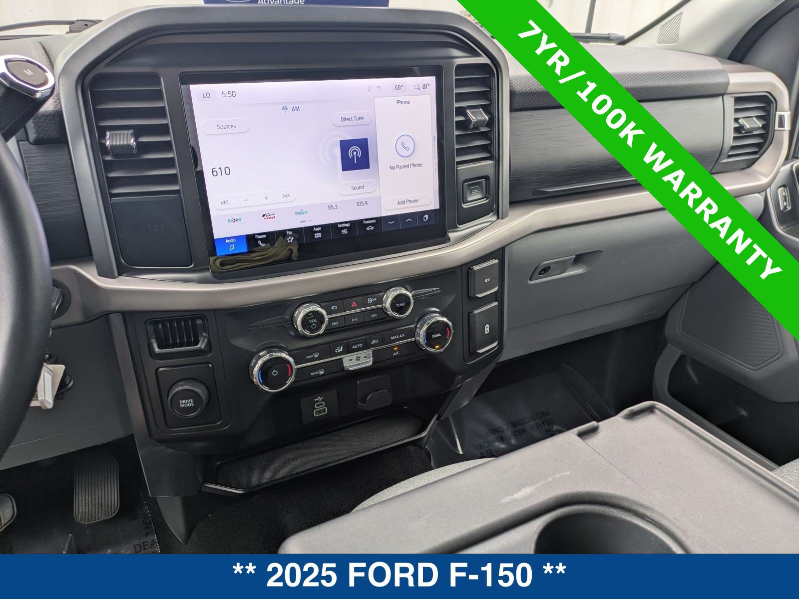 Certified 2025 Ford F150 XLT w/ Equipment Group 301A Standard RWD image 29