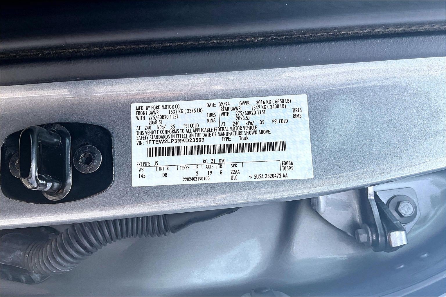 Certified 2024 Ford F150 STX AWD/4WD image 36