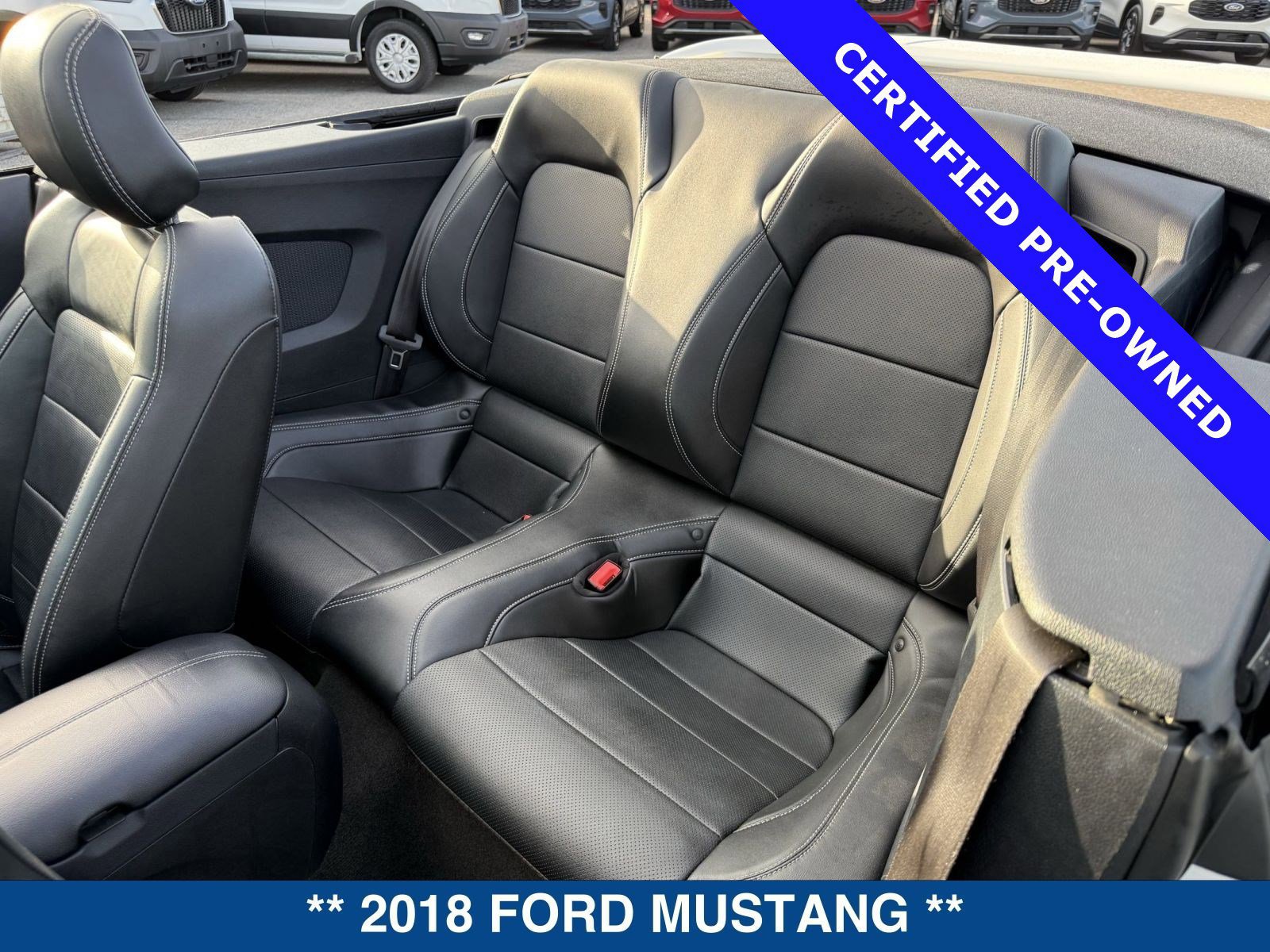 Certified 2018 Ford Mustang Premium w/ Ecoboost Performance Package image 16