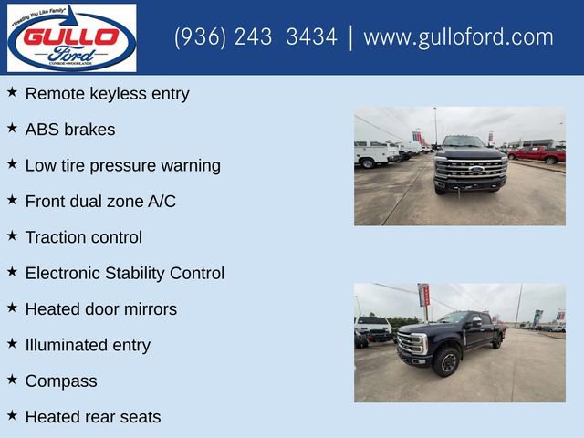 Certified 2024 Ford F350 Platinum w/ Tremor Off-Road Package AWD/4WD image 10