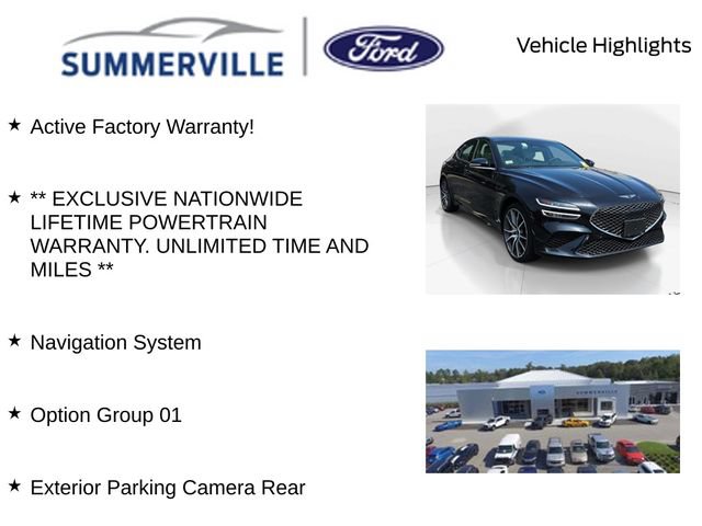 Used 2025 Genesis G70 2.5T AWD/4WD image 2