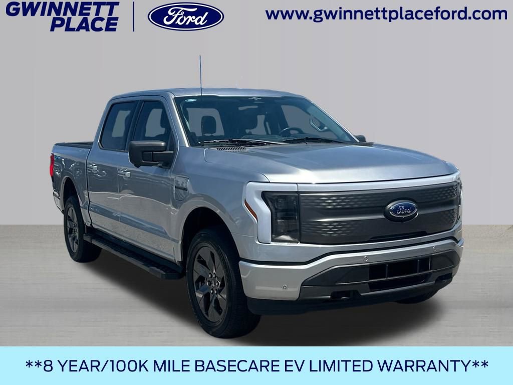 Certified 2023 Ford F150 Lightning XLT w/ Equipment Group 312A High image 3