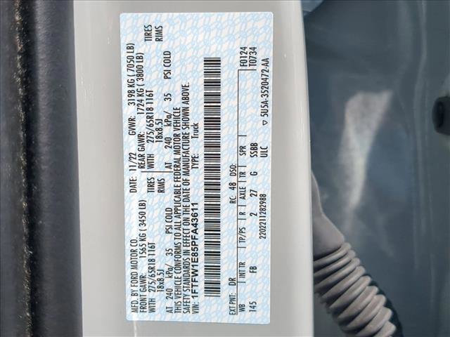 Certified 2023 Ford F150 XLT w/ Equipment Group 302A High image 24