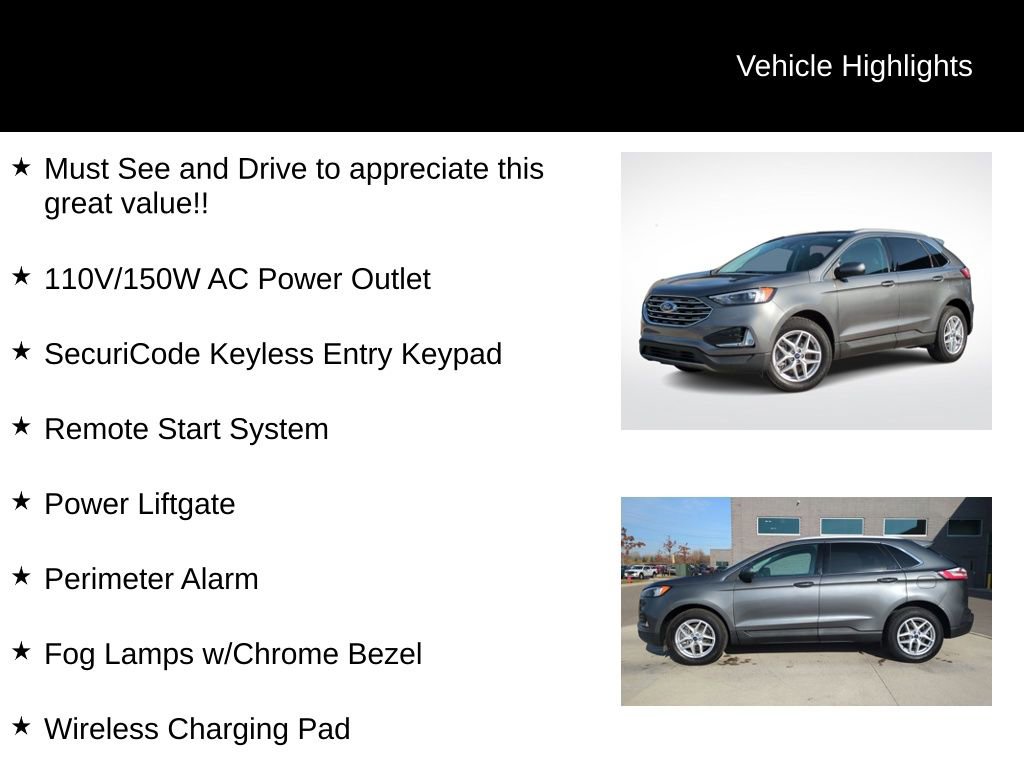 Certified 2022 Ford Edge SEL w/ Convenience Package image 21